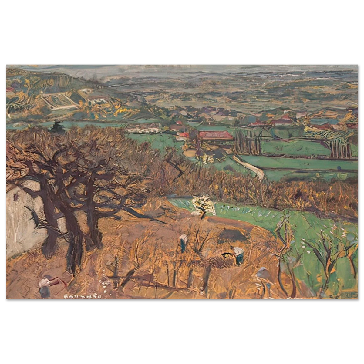 Dauphine Landscape Poster | Pierre Bonnard Poster | Pierre Bonnard Shop