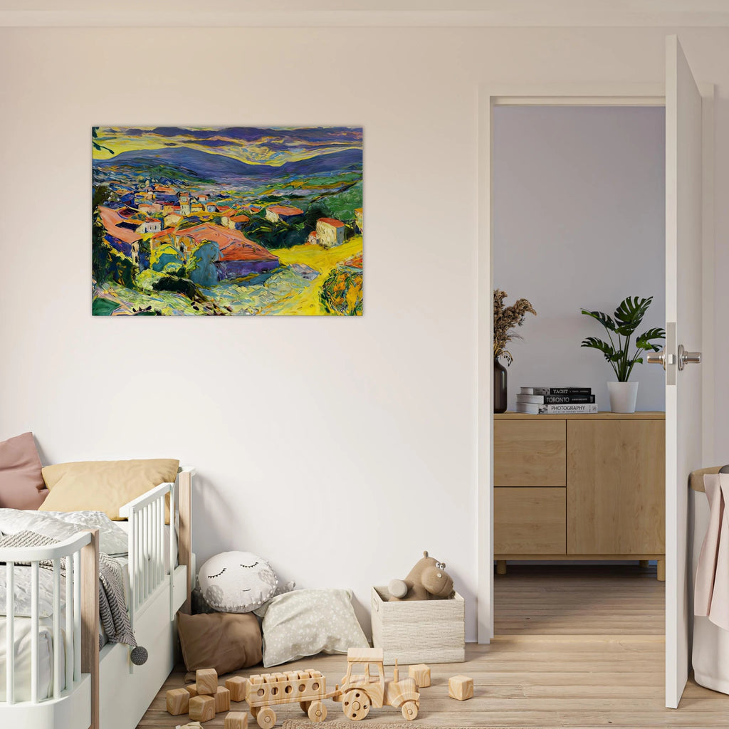 Landscape at Le Cannet Canvas | Pierre Bonnard Canvas | Pierre Bonnard Shop