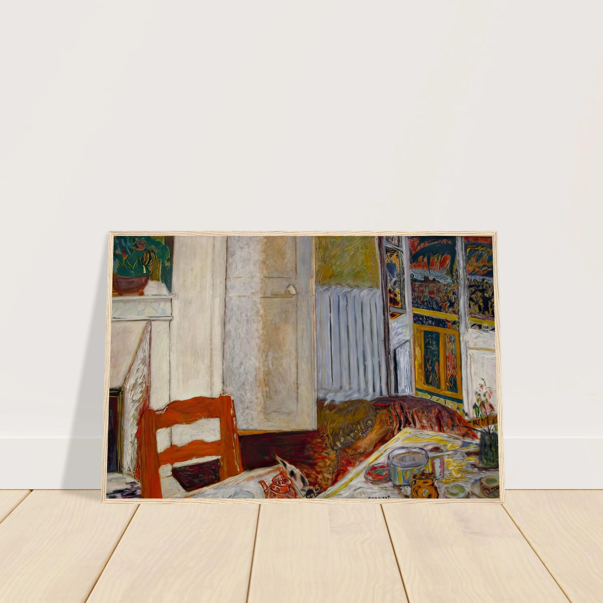 White Interior Framed Poster | Pierre Bonnard Framed Prints Wall Art | Pierre Bonnard Shop