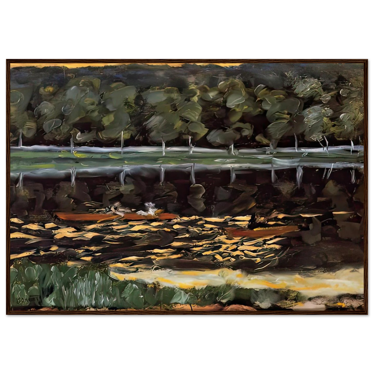 Going Rowing Framed Poster | Pierre Bonnard Framed Prints Wall Art | Pierre Bonnard Shop