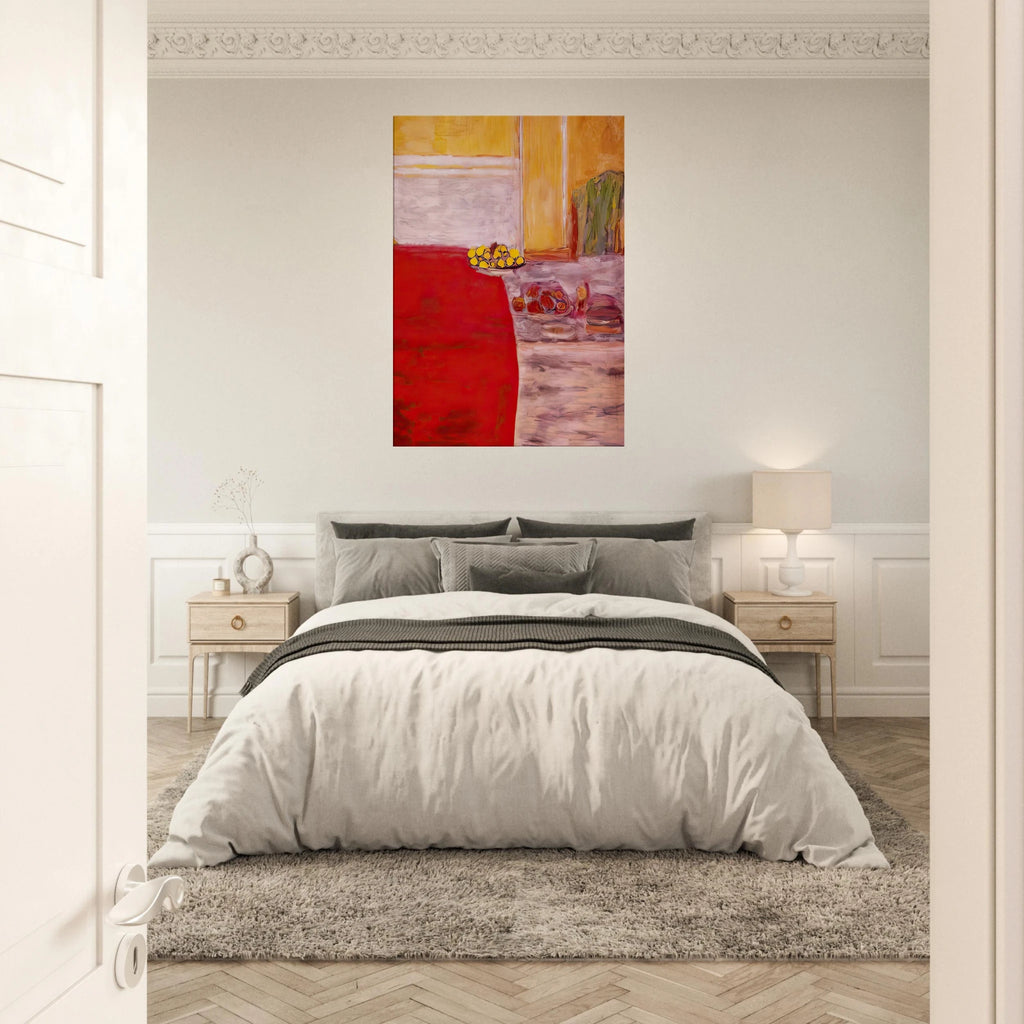 Fruit on the red carpet Canvas | Pierre Bonnard Canvas | Pierre Bonnard Shop