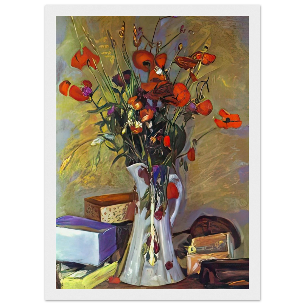 Poppies Framed Poster | Pierre Bonnard Framed Prints Wall Art | Pierre Bonnard Shop