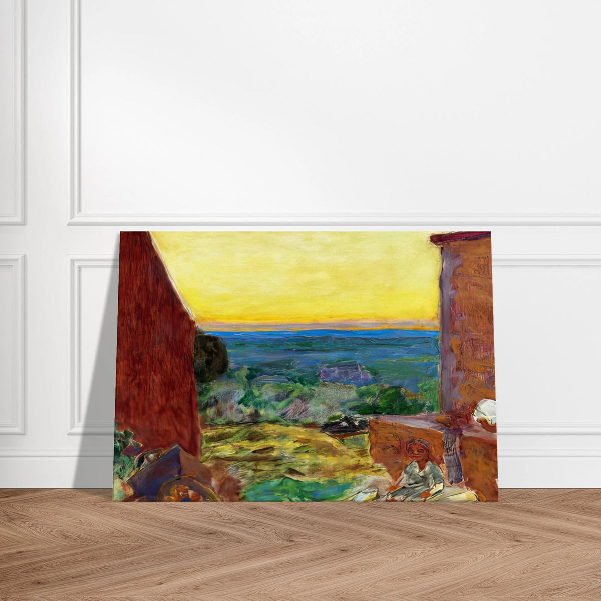 Landscape, Sunset Canvas | Pierre Bonnard Canvas | Pierre Bonnard Shop