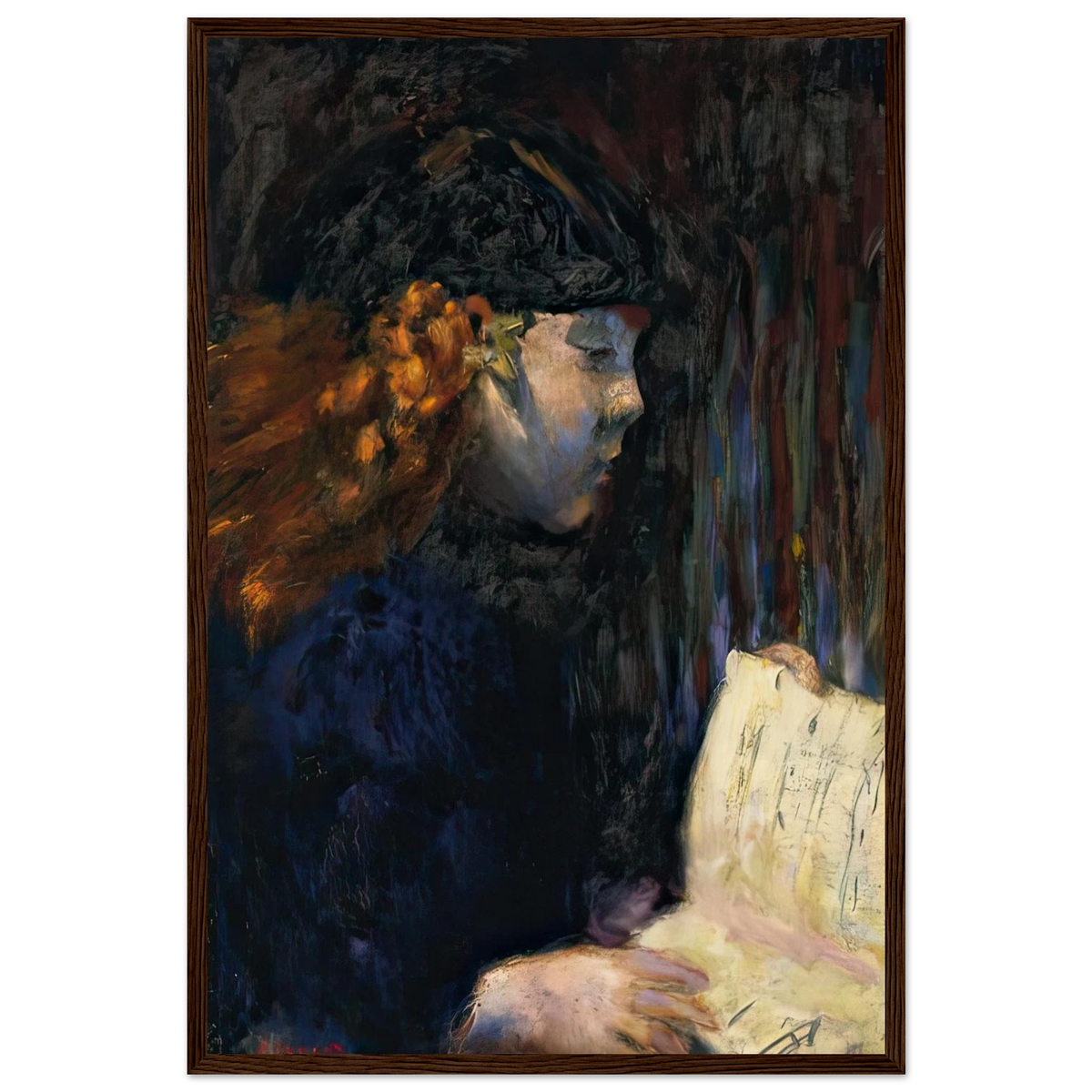 The Solfege Framed Poster | Pierre Bonnard Framed Prints Wall Art | Pierre Bonnard Shop