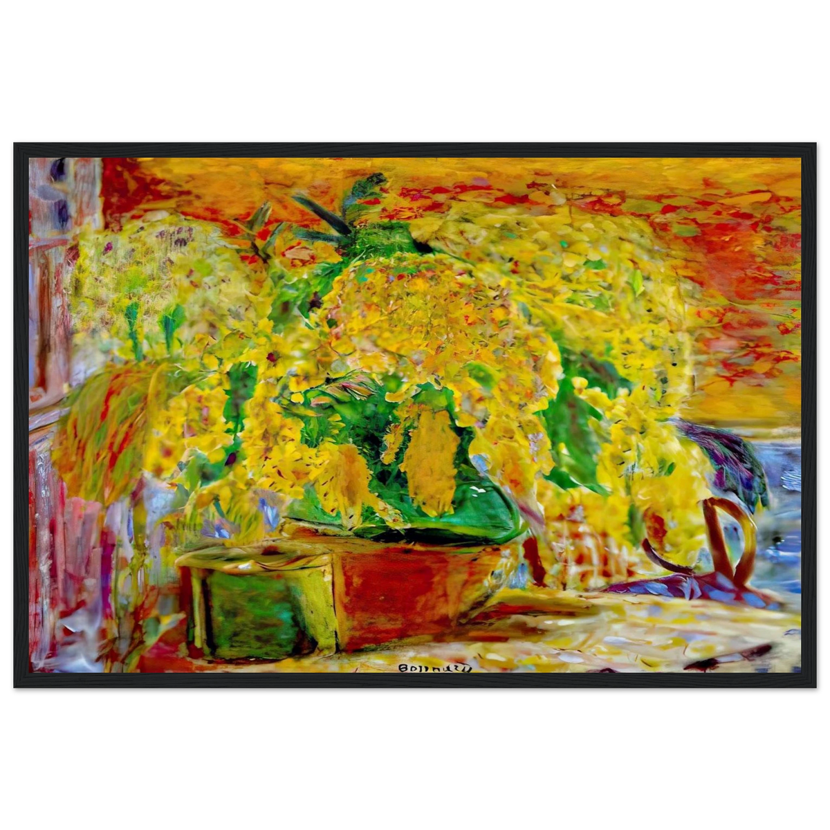 Bunch of Mimosa Framed Poster | Pierre Bonnard Framed Prints Wall Art | Pierre Bonnard Shop
