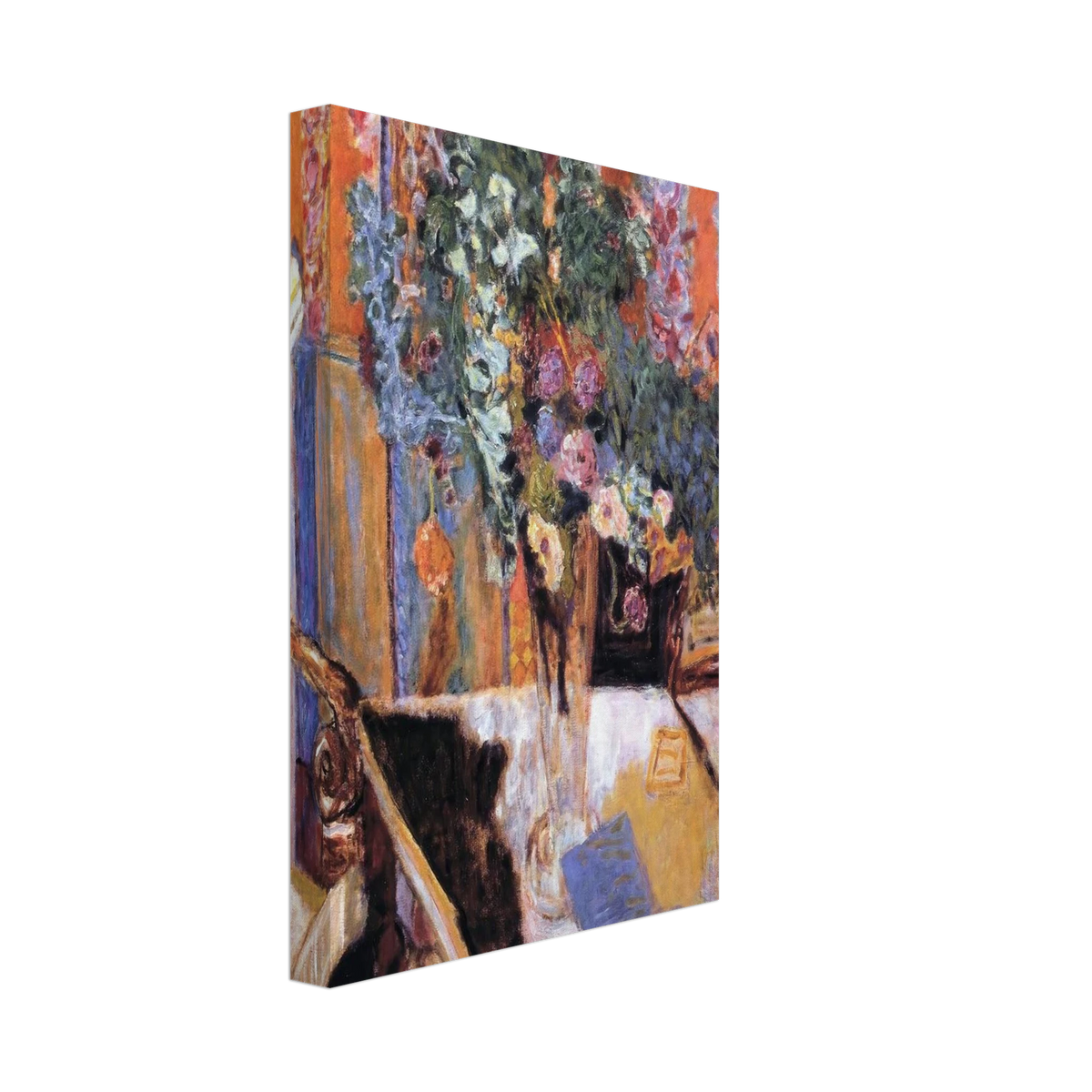 Interior with Flowers Canvas | Pierre Bonnard Canvas | Pierre Bonnard Shop