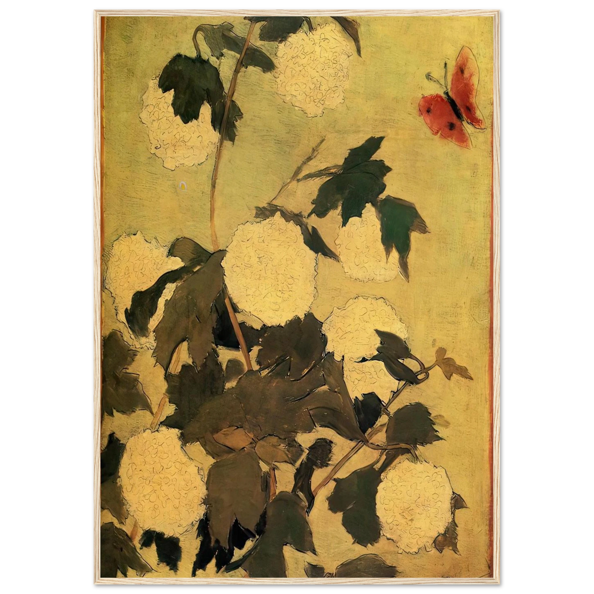 Snowballs Framed Poster | Pierre Bonnard Framed Prints Wall Art | Pierre Bonnard Shop