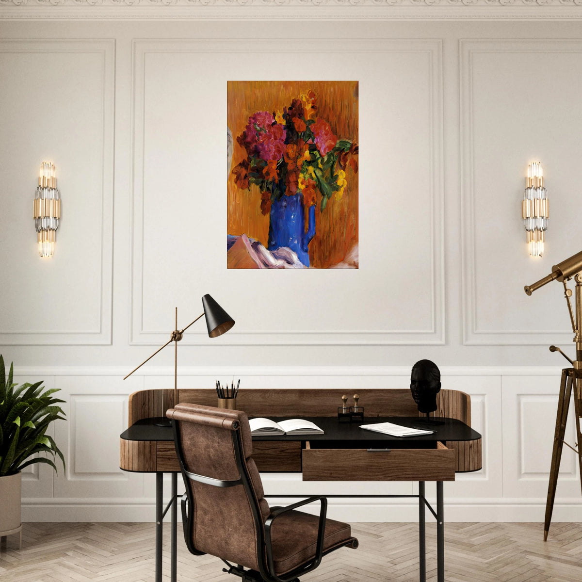 The Blue Pot Canvas | Pierre Bonnard Canvas | Pierre Bonnard Shop