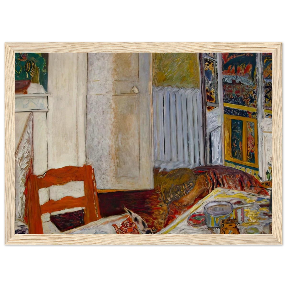 White Interior Framed Poster | Pierre Bonnard Framed Prints Wall Art | Pierre Bonnard Shop
