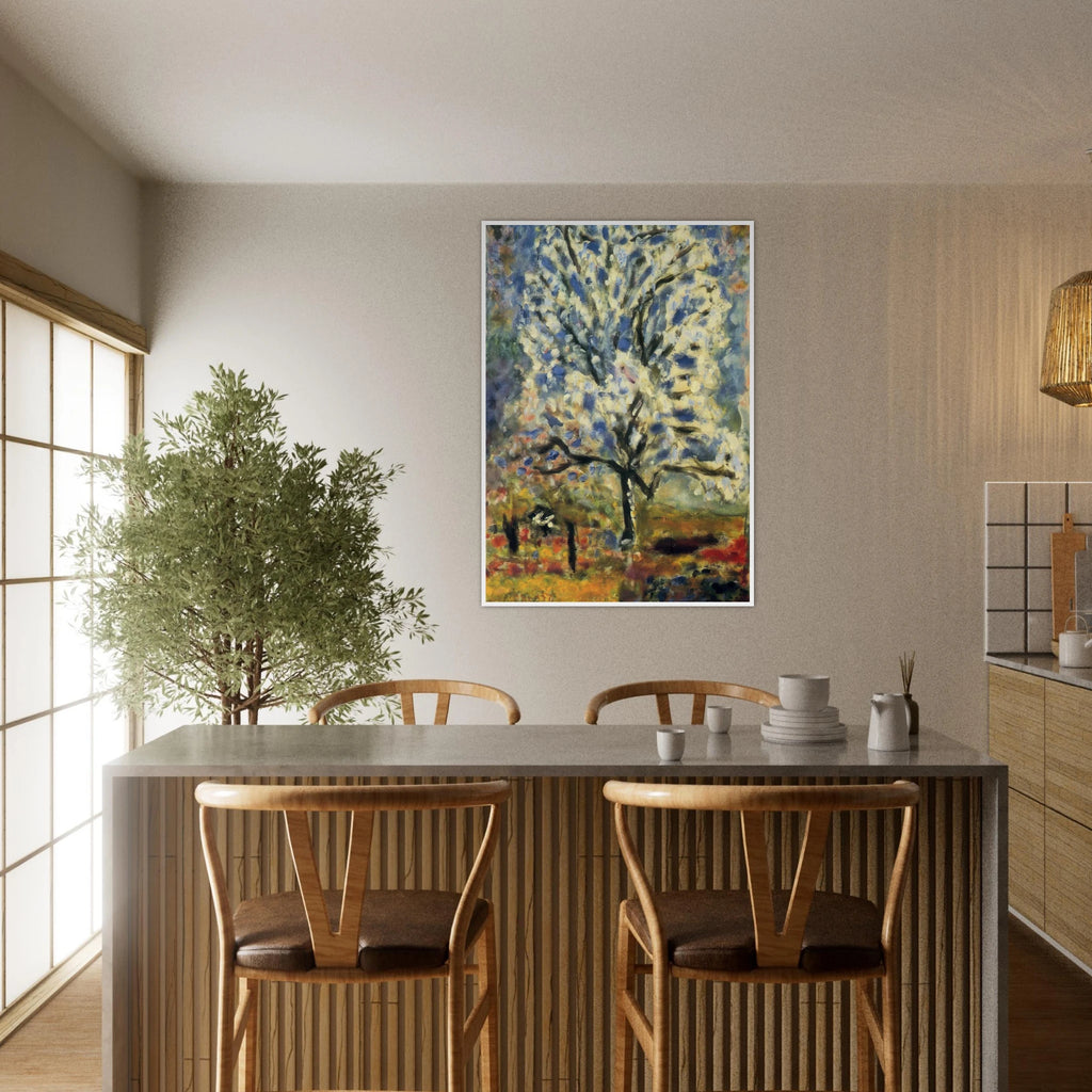 The almond tree in blossom Framed Poster | Pierre Bonnard Framed Prints Wall Art | Pierre Bonnard Shop