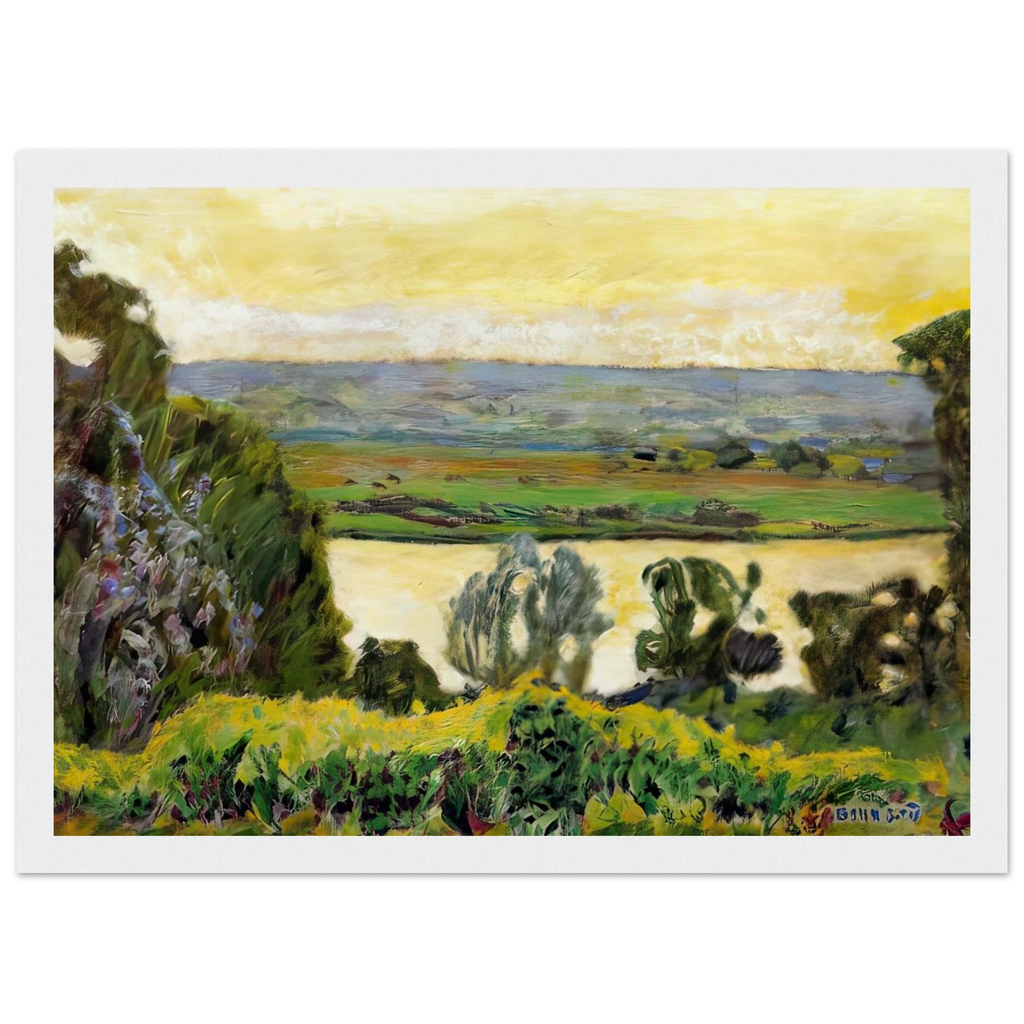 Landscape at Vernon Framed Poster | Pierre Bonnard Framed Prints Wall Art | Pierre Bonnard Shop