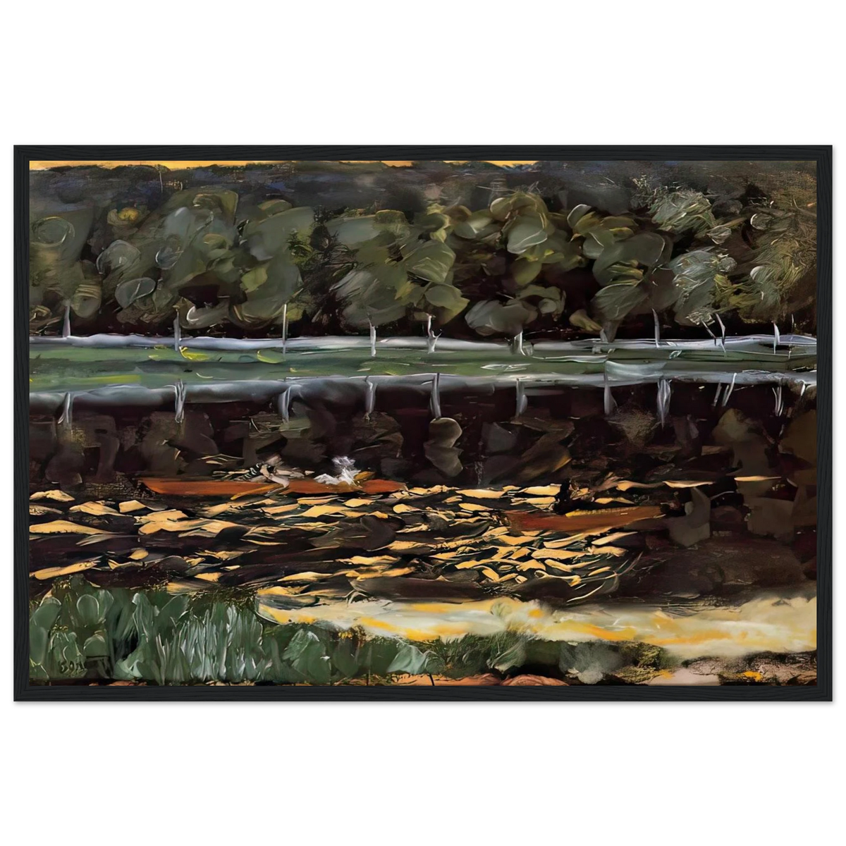 Going Rowing Framed Poster | Pierre Bonnard Framed Prints Wall Art | Pierre Bonnard Shop