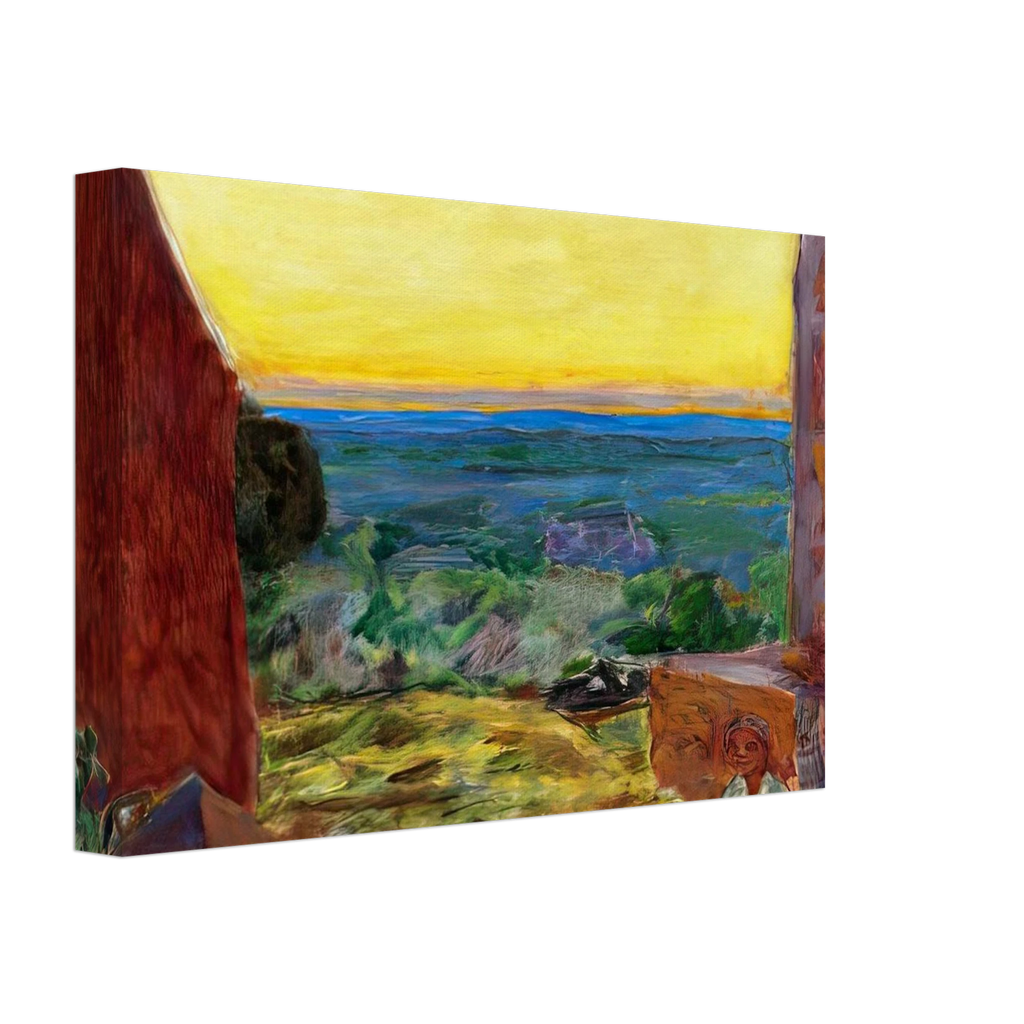 Landscape, Sunset Canvas | Pierre Bonnard Canvas | Pierre Bonnard Shop