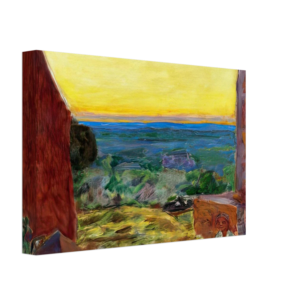 Landscape, Sunset Canvas | Pierre Bonnard Canvas | Pierre Bonnard Shop