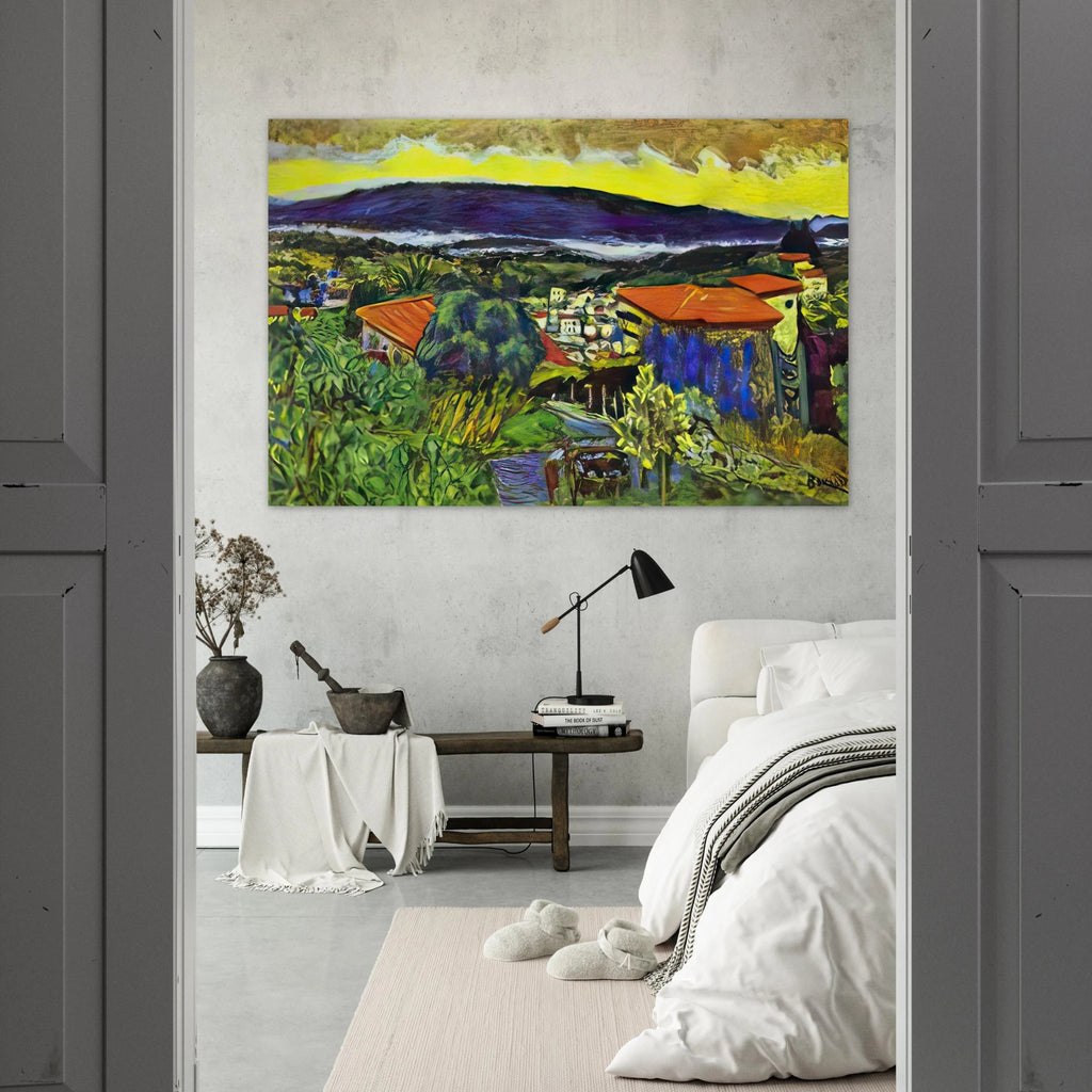 Red Roofs in Cannet Poster | Pierre Bonnard Poster | Pierre Bonnard Shop