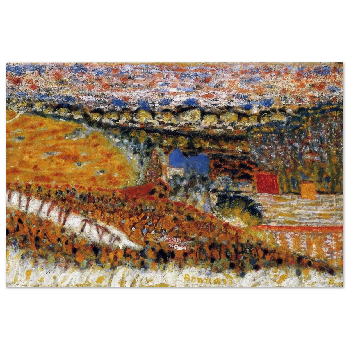 Autumn View Poster | Pierre Bonnard Poster | Pierre Bonnard Shop