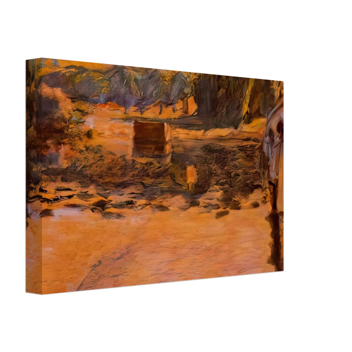 The Pont de Vernon Canvas | Pierre Bonnard Canvas | Pierre Bonnard Shop