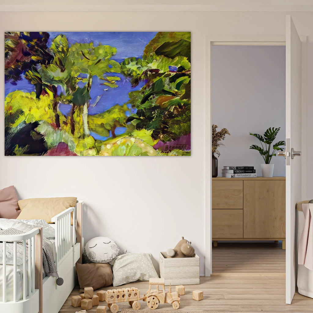 Landscape of Cote d Azur Poster | Pierre Bonnard Poster | Pierre Bonnard Shop