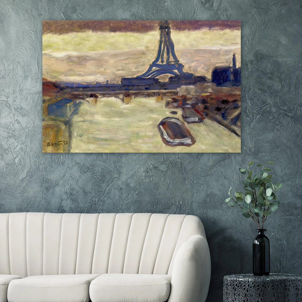 Eiffel Tower and The Seine Poster | Pierre Bonnard Poster | Pierre Bonnard Shop