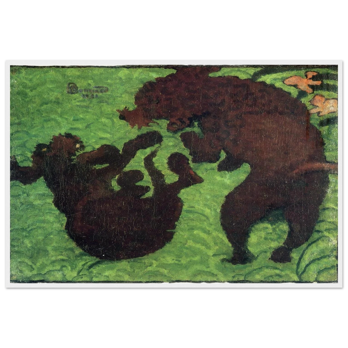 Two Poodles Framed Poster | Pierre Bonnard Framed Prints Wall Art | Pierre Bonnard Shop