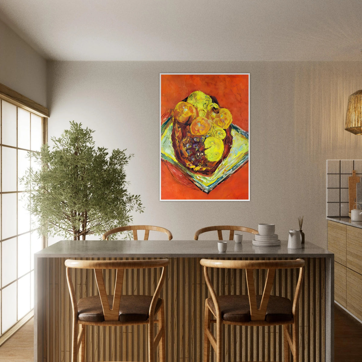 Peaches and Grapes Framed Poster | Pierre Bonnard Framed Prints Wall Art | Pierre Bonnard Shop