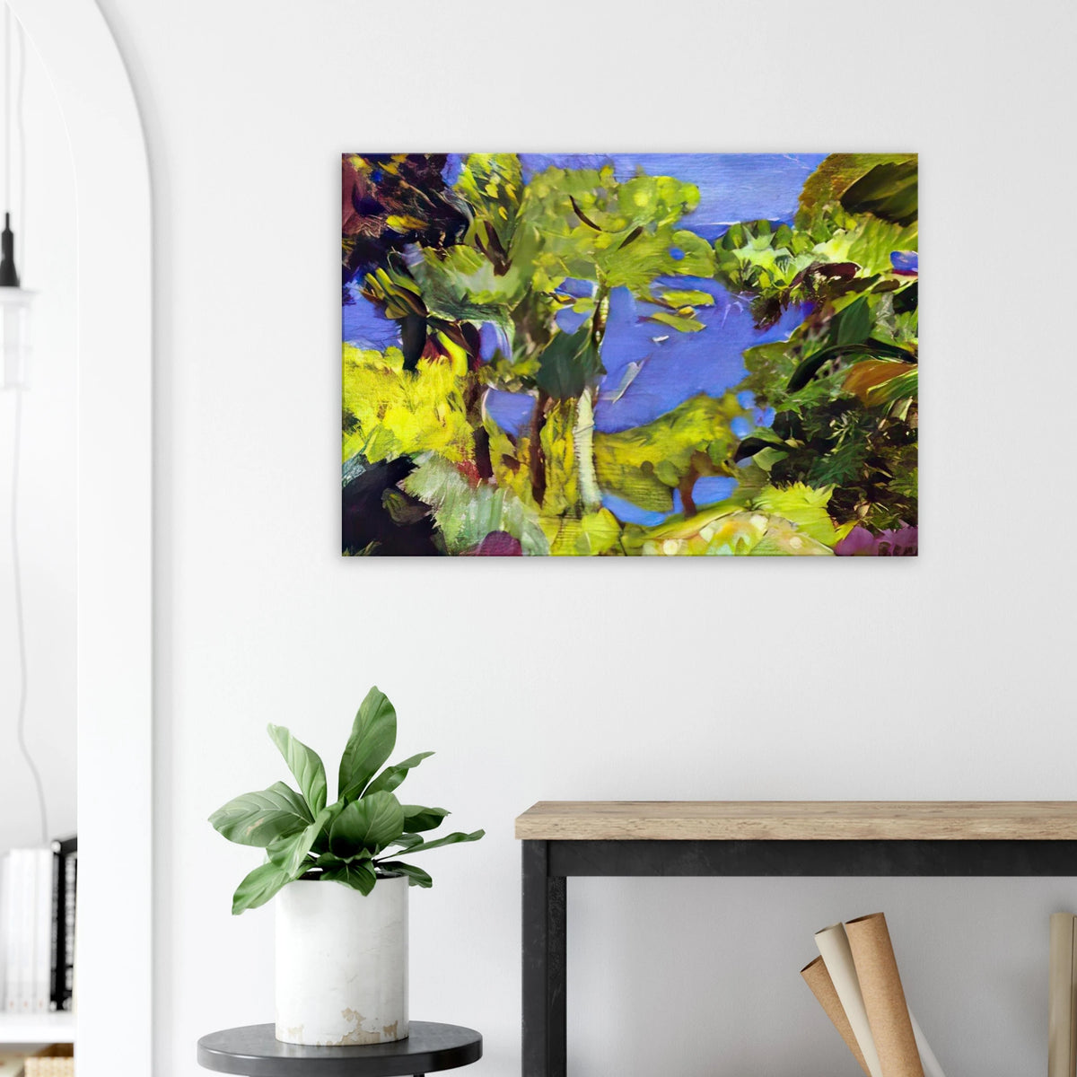 Landscape of Cote d Azur Canvas | Pierre Bonnard Canvas | Pierre Bonnard Shop