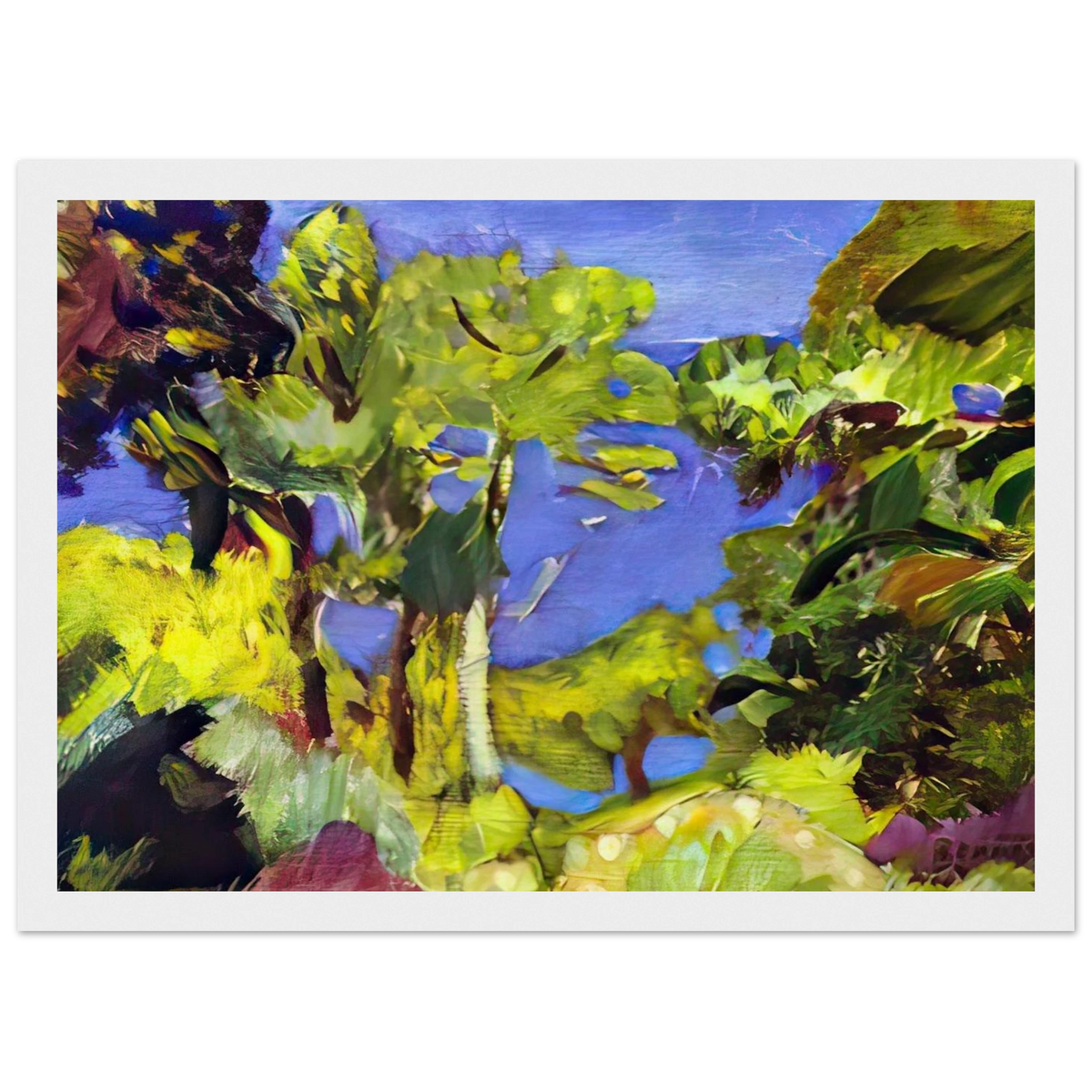 Landscape of Cote d Azur Framed Poster | Pierre Bonnard Framed Prints Wall Art | Pierre Bonnard Shop