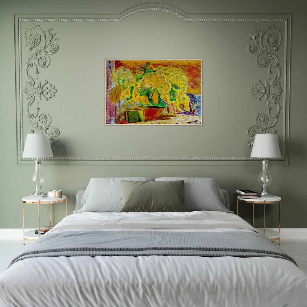 Bunch of Mimosa Framed Poster | Pierre Bonnard Framed Prints Wall Art | Pierre Bonnard Shop
