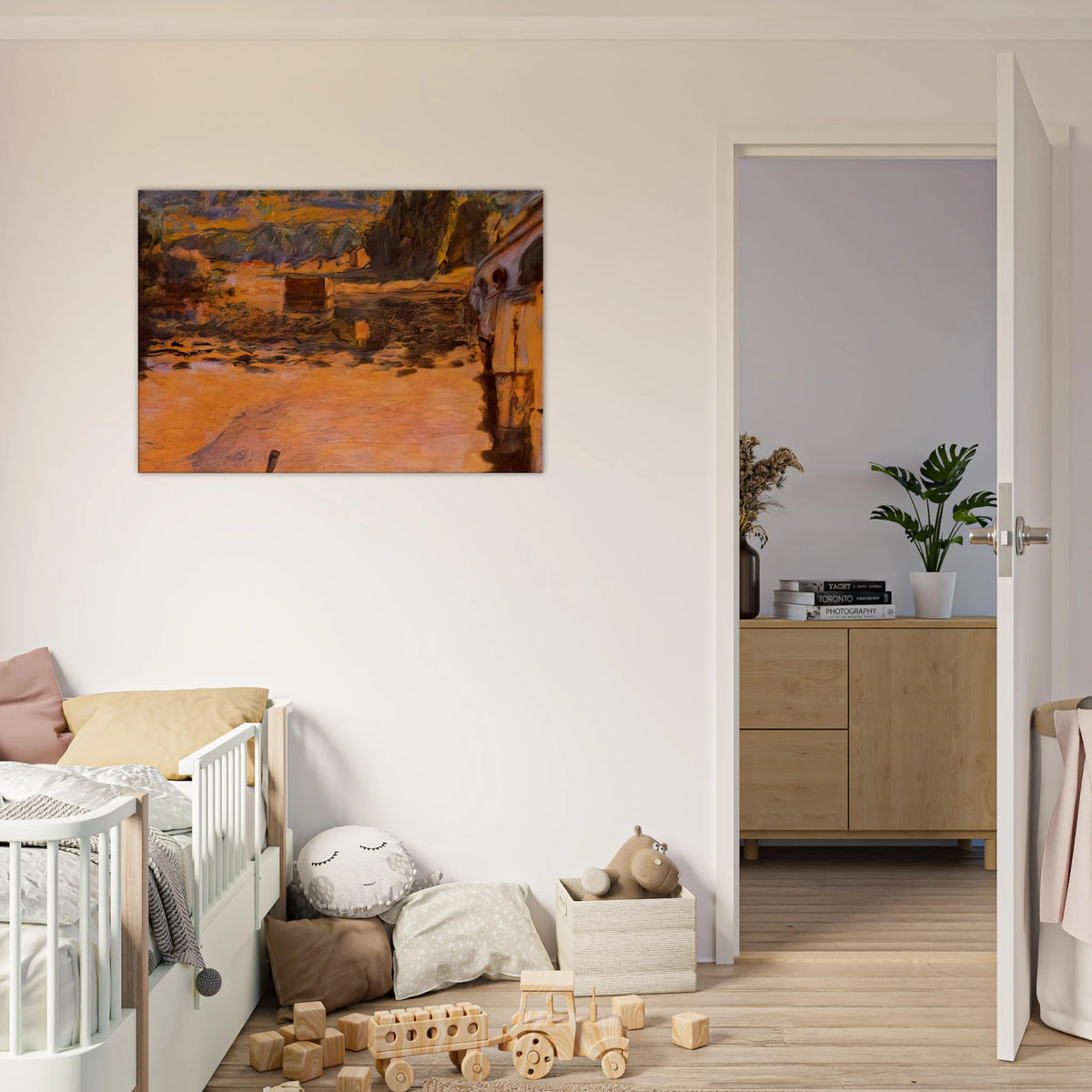 The Pont de Vernon Canvas | Pierre Bonnard Canvas | Pierre Bonnard Shop