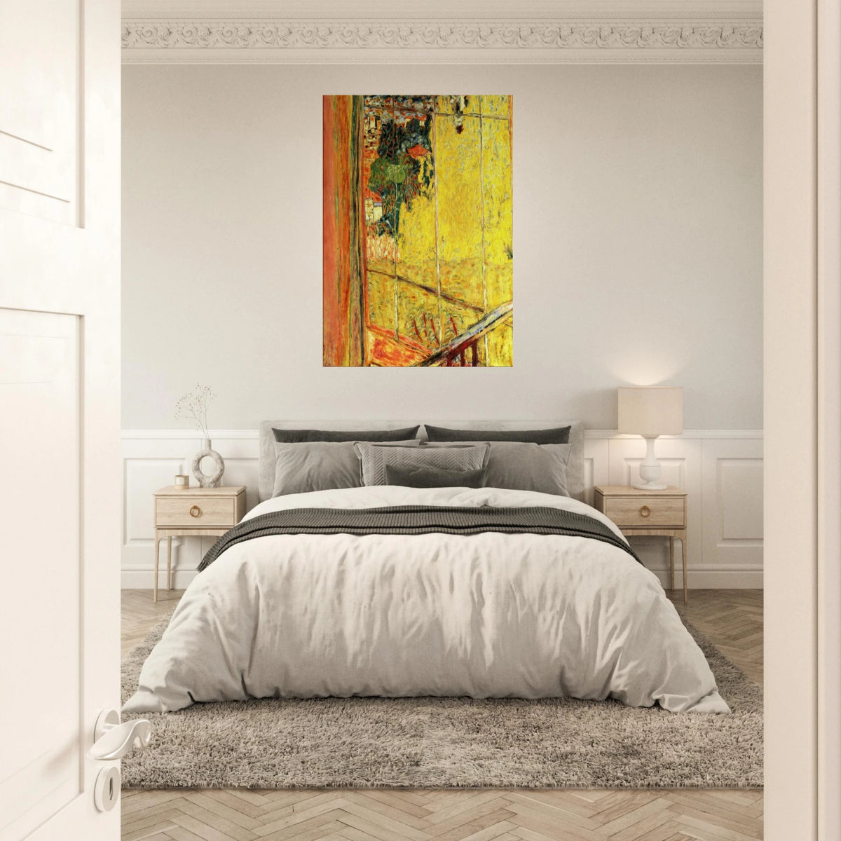 The workshop with Mimosa Canvas | Pierre Bonnard Canvas | Pierre Bonnard Shop