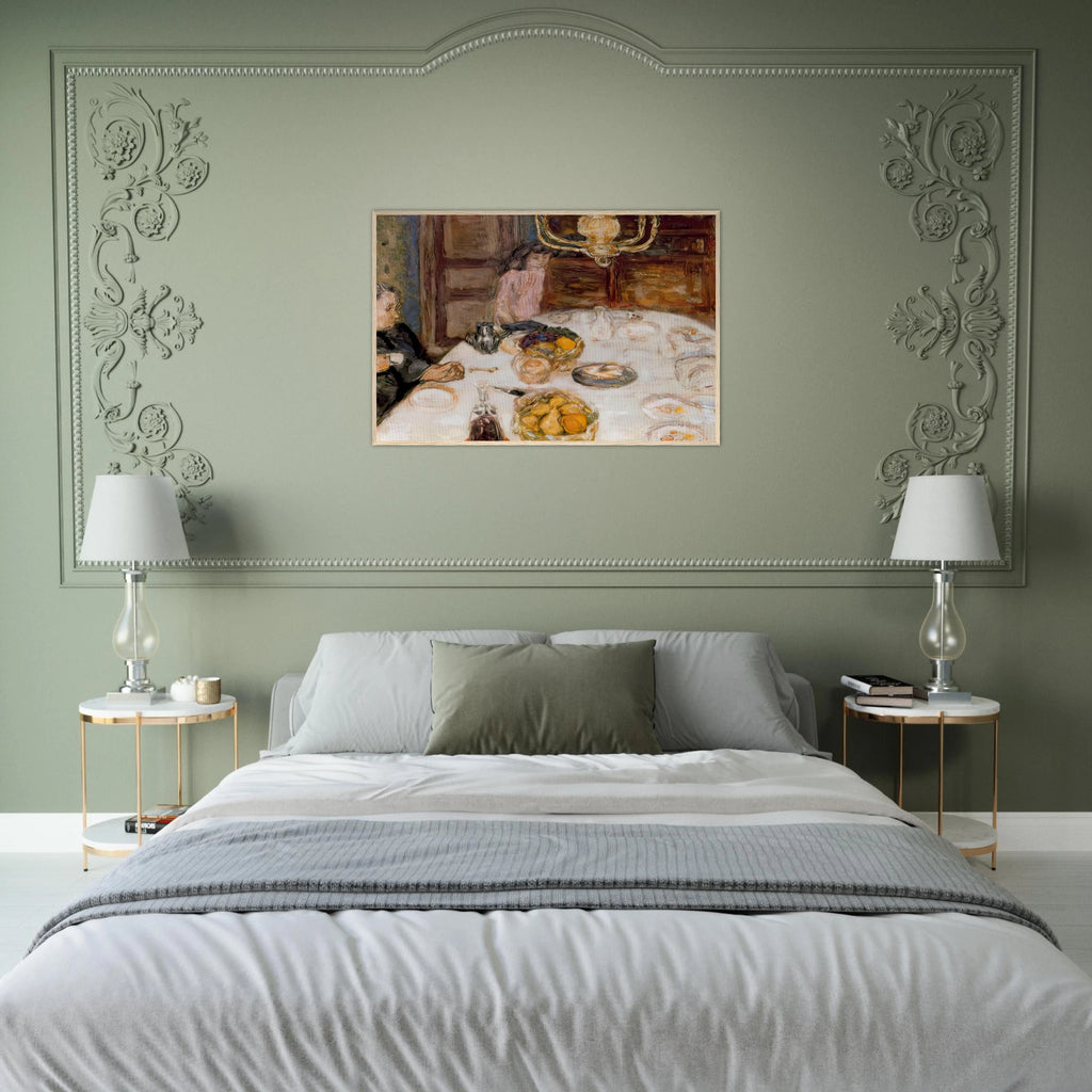 Lunch at Le Grand Lamps Framed Poster | Pierre Bonnard Framed Prints Wall Art | Pierre Bonnard Shop