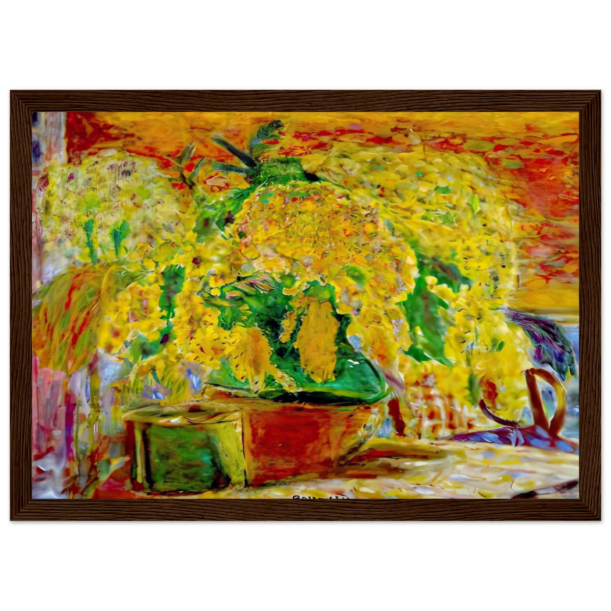 Bunch of Mimosa Framed Poster | Pierre Bonnard Framed Prints Wall Art | Pierre Bonnard Shop