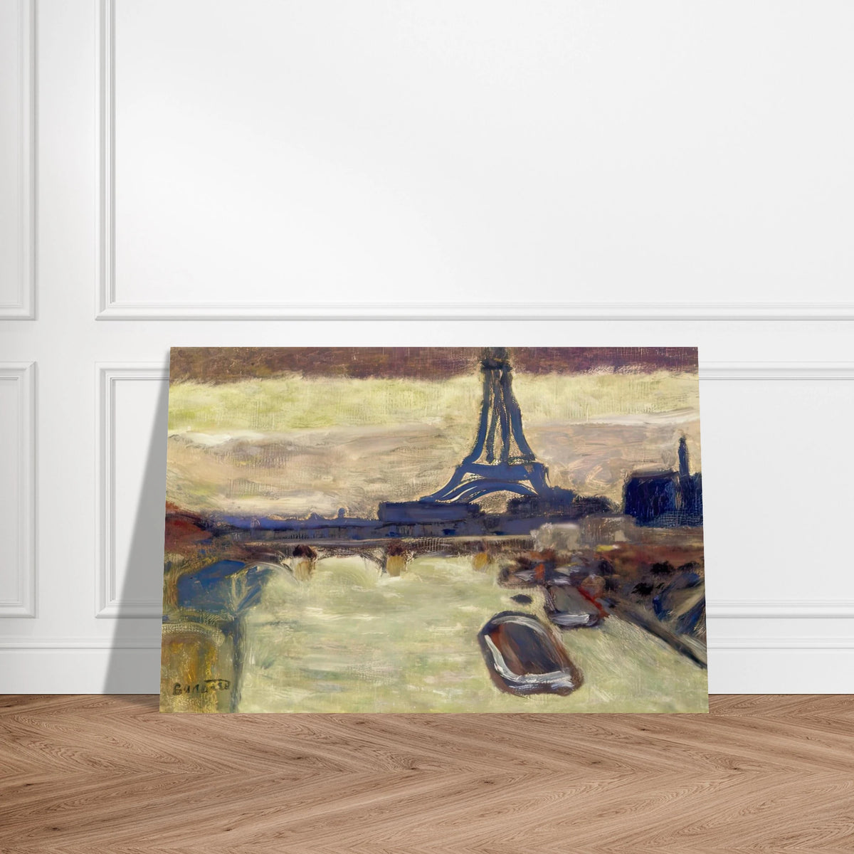 Eiffel Tower and The Seine Poster | Pierre Bonnard Poster | Pierre Bonnard Shop