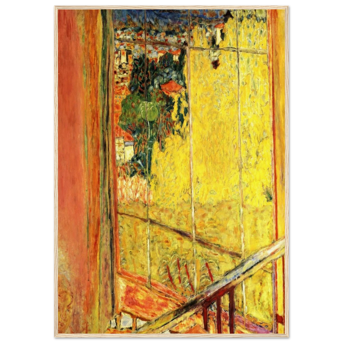 The workshop with Mimosa Framed Poster | Pierre Bonnard Framed Prints Wall Art | Pierre Bonnard Shop