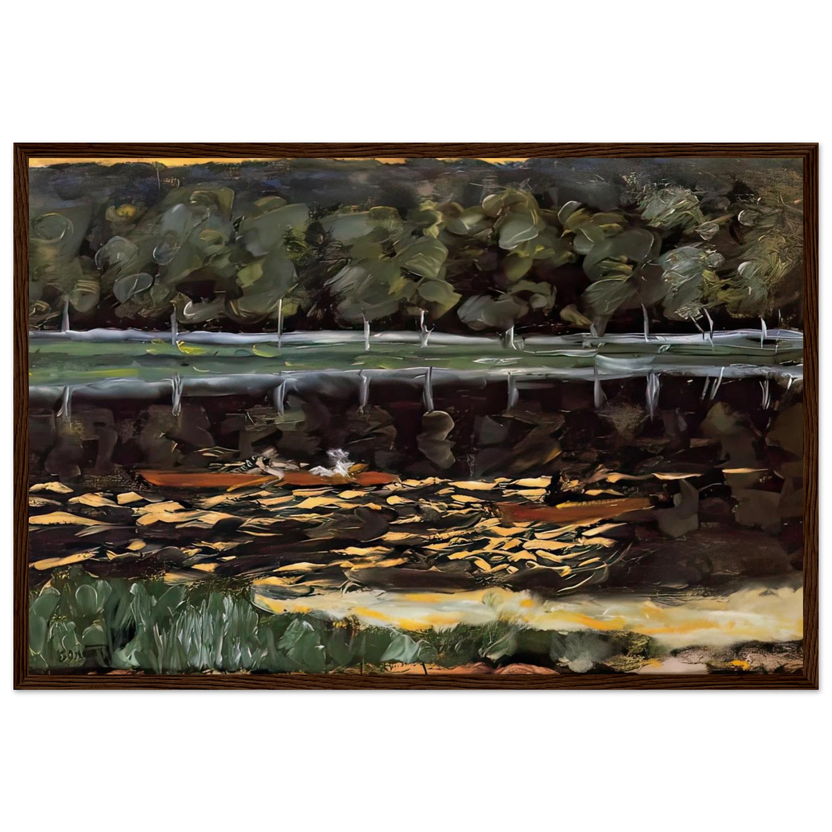 Going Rowing Framed Poster | Pierre Bonnard Framed Prints Wall Art | Pierre Bonnard Shop