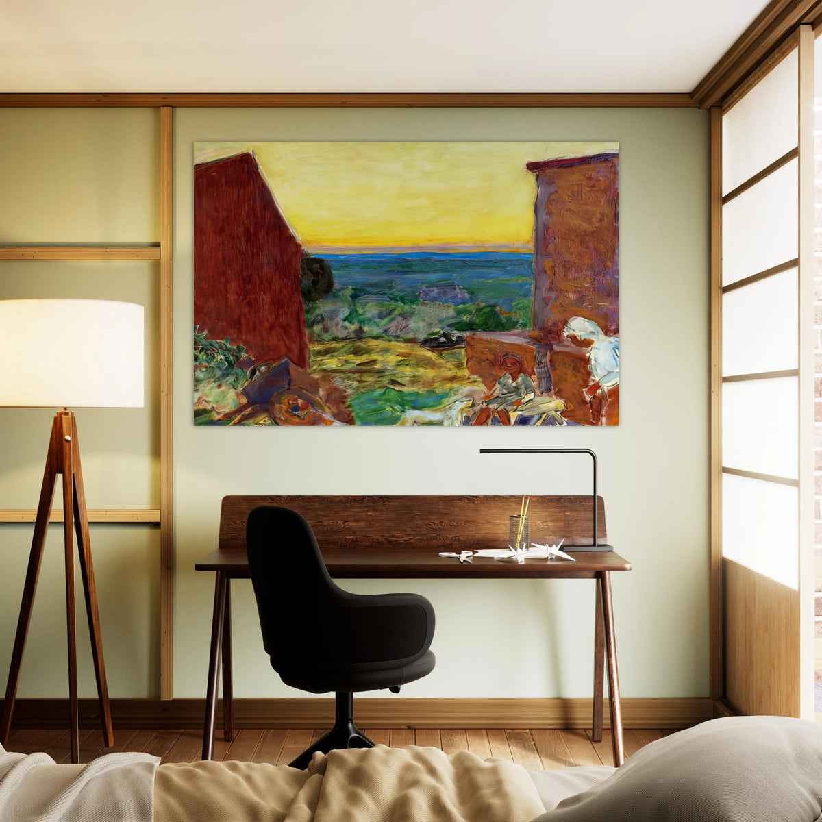 Landscape, Sunset Poster | Pierre Bonnard Poster | Pierre Bonnard Shop