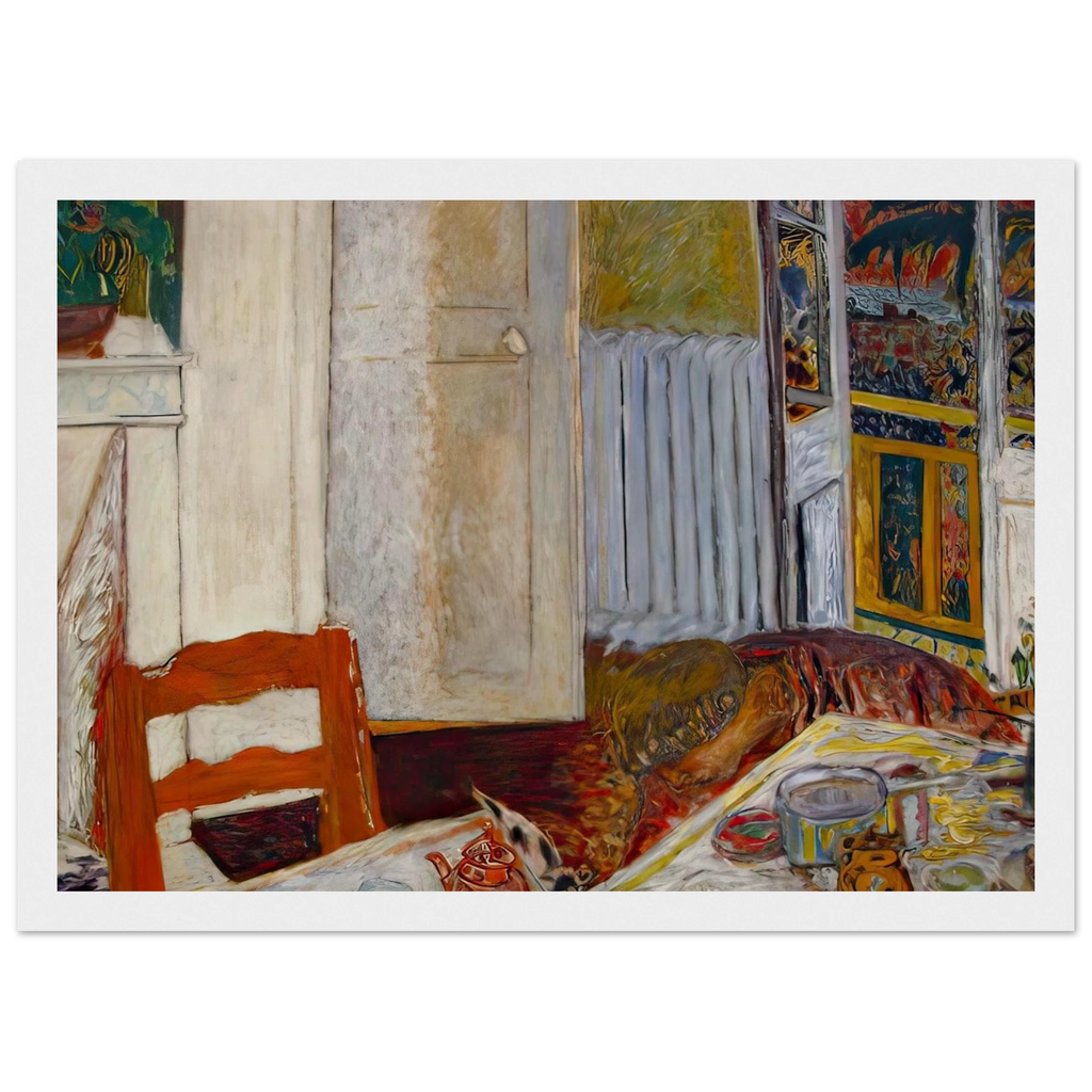 White Interior Framed Poster | Pierre Bonnard Framed Prints Wall Art | Pierre Bonnard Shop