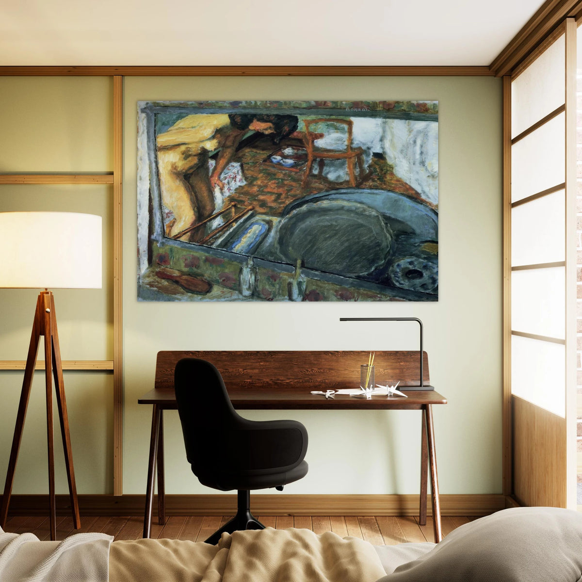 Tub in a Mirror Poster | Pierre Bonnard Poster | Pierre Bonnard Shop