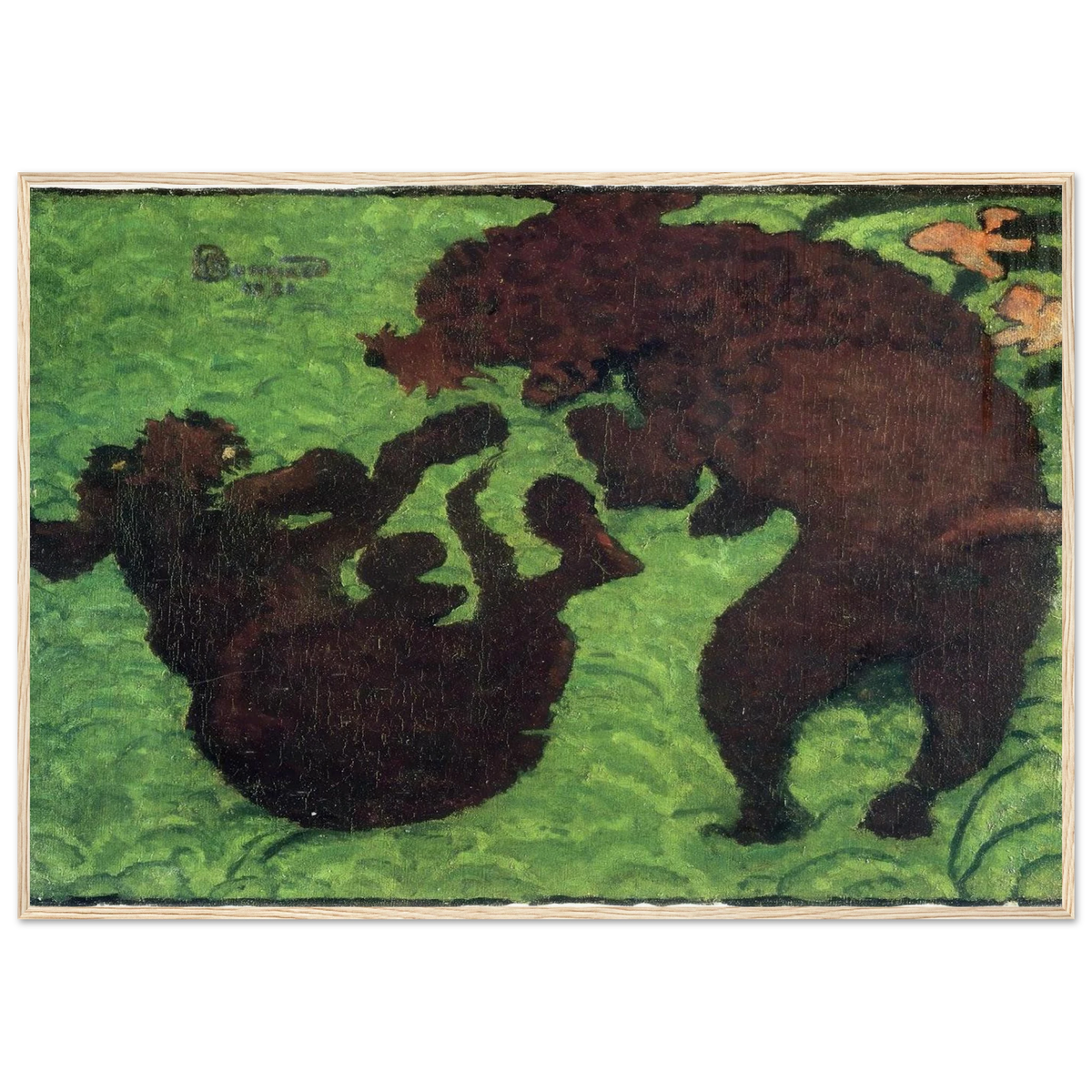 Two Poodles Framed Poster | Pierre Bonnard Framed Prints Wall Art | Pierre Bonnard Shop