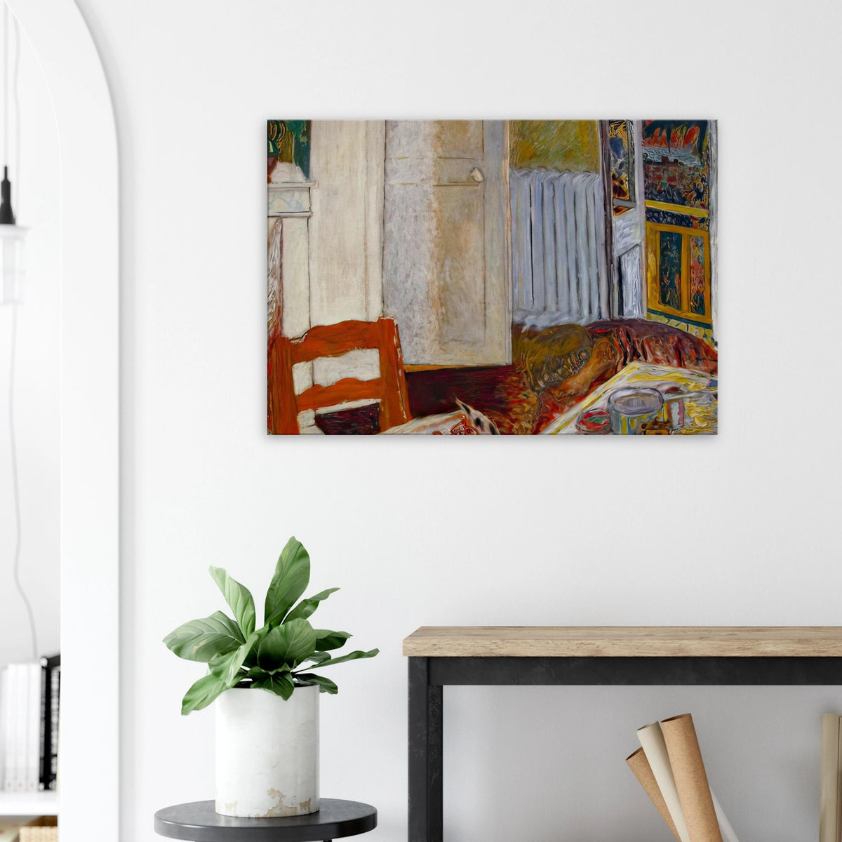 White Interior Canvas | Pierre Bonnard Canvas | Pierre Bonnard Shop