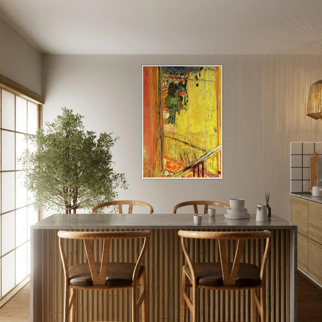 The workshop with Mimosa Framed Poster | Pierre Bonnard Framed Prints Wall Art | Pierre Bonnard Shop
