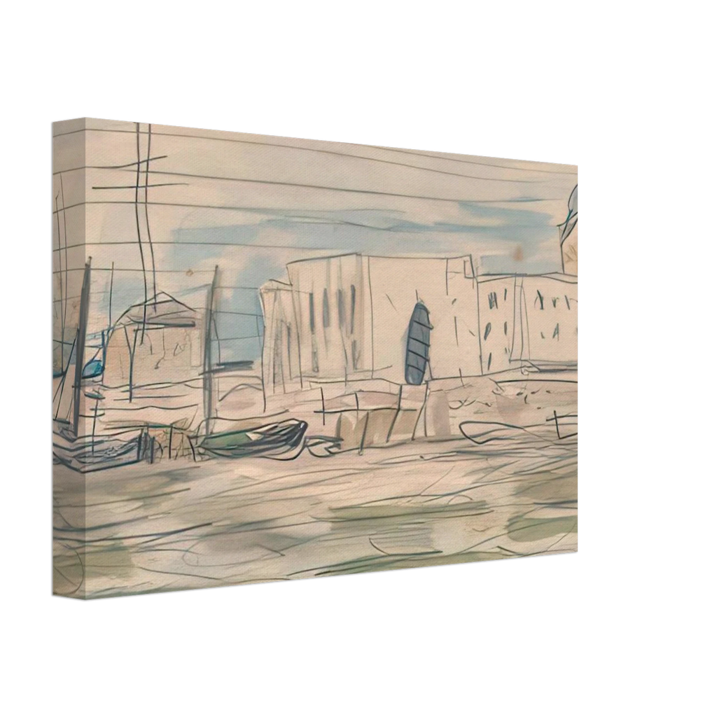 The Docks at Deauville Canvas | Pierre Bonnard Canvas | Pierre Bonnard Shop