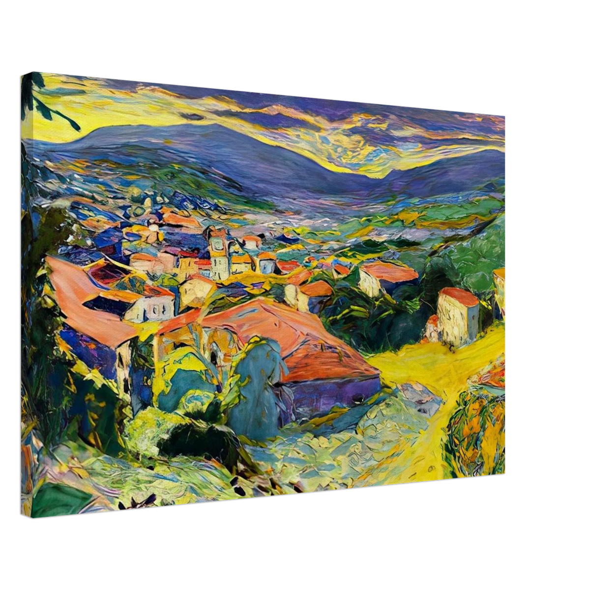 Landscape at Le Cannet Canvas | Pierre Bonnard Canvas | Pierre Bonnard Shop