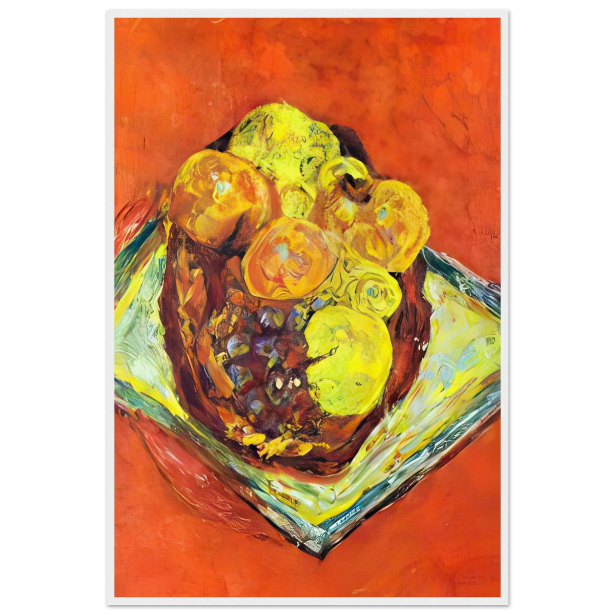 Peaches and Grapes Framed Poster | Pierre Bonnard Framed Prints Wall Art | Pierre Bonnard Shop