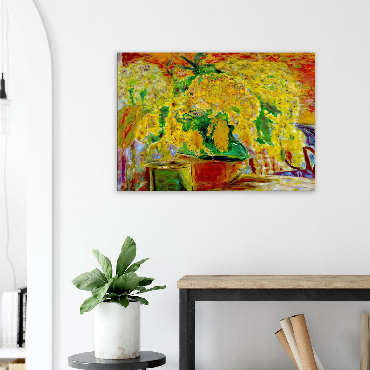 Bunch of Mimosa Canvas | Pierre Bonnard Canvas | Pierre Bonnard Shop