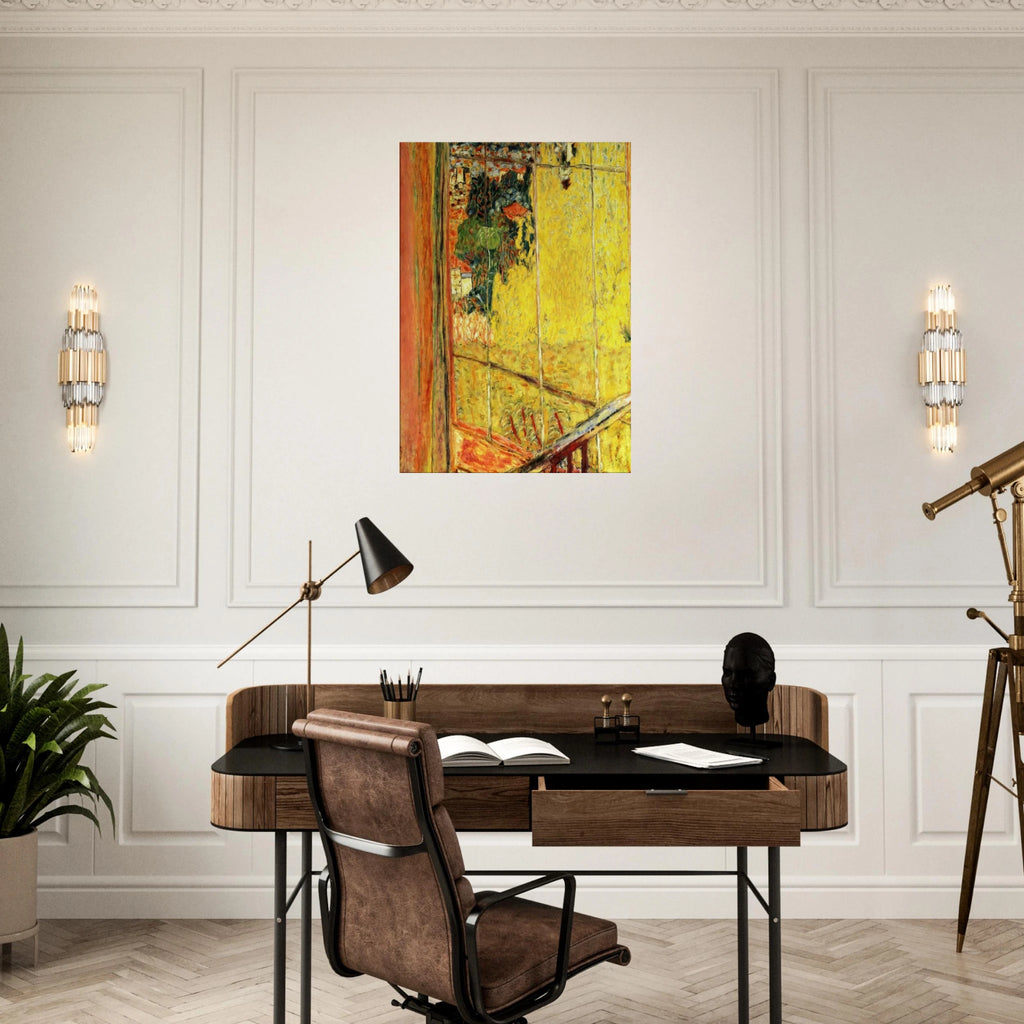 The workshop with Mimosa Canvas | Pierre Bonnard Canvas | Pierre Bonnard Shop