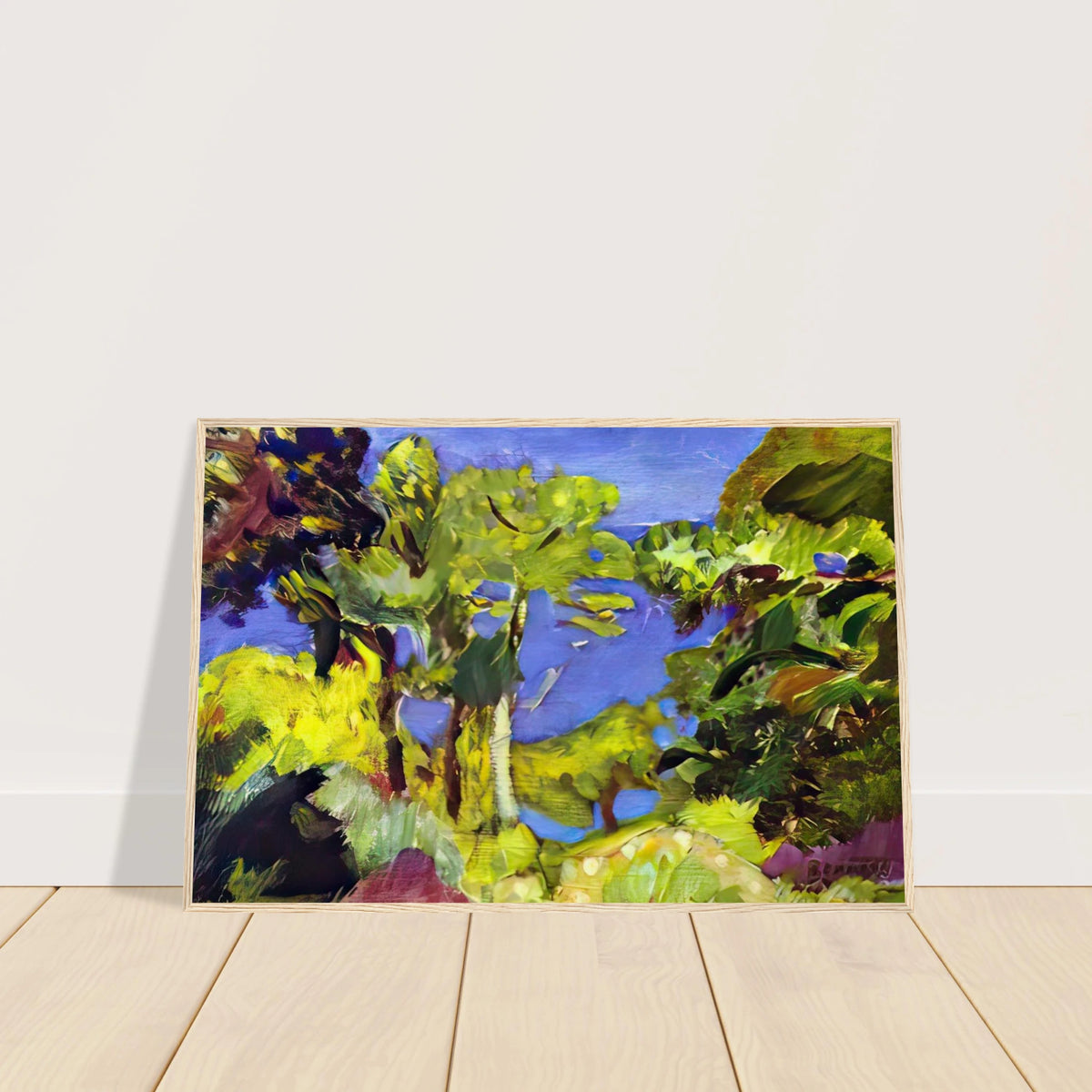 Landscape of Cote d Azur Framed Poster | Pierre Bonnard Framed Prints Wall Art | Pierre Bonnard Shop