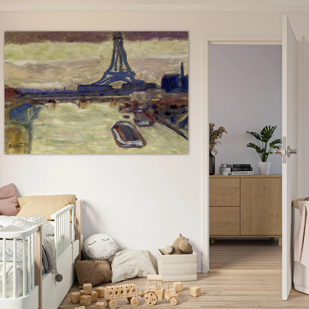 Eiffel Tower and The Seine Poster | Pierre Bonnard Poster | Pierre Bonnard Shop