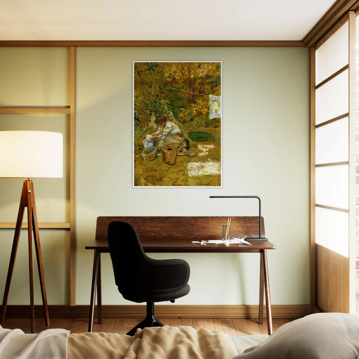 The Washing Framed Poster | Pierre Bonnard Framed Prints Wall Art | Pierre Bonnard Shop