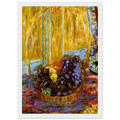 Fruit Basket Framed Poster | Pierre Bonnard Framed Prints Wall Art | Pierre Bonnard Shop